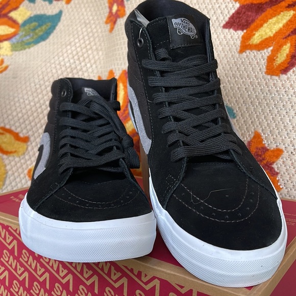 Vans BMX Sk8-Hi Black/Gray/White Men’s sneakers - Picture 8 of 16
